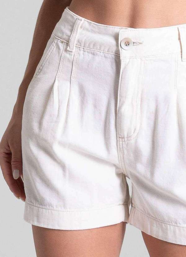 Sawary - Shorts Linho Sawary - 281522 Branco 5