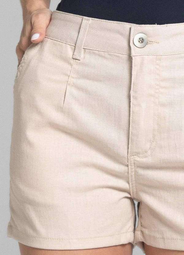 Sawary - Shorts Linho Sawary - 281845 Bege 5
