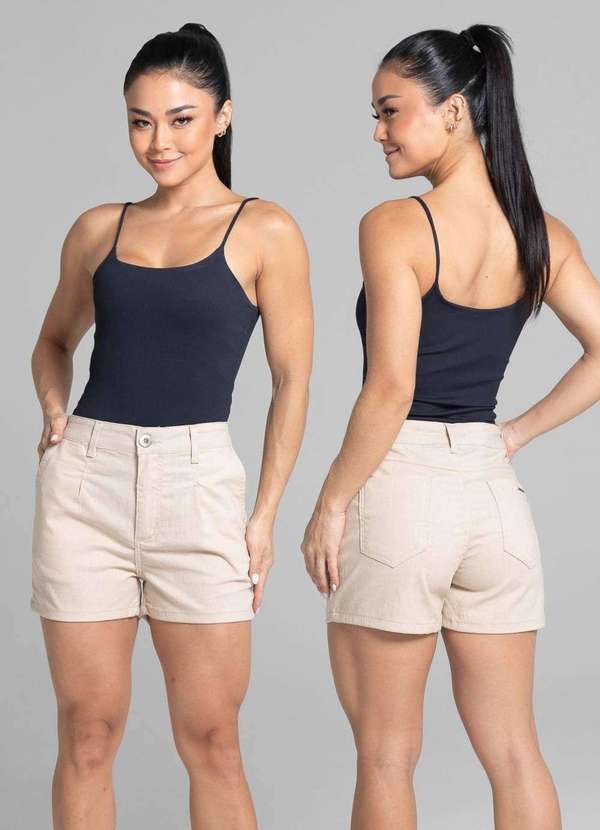 Sawary - Shorts Linho Sawary - 281845 Bege 6