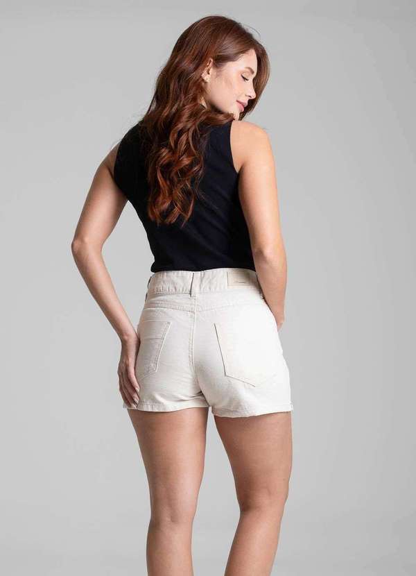 Sawary - Shorts Linho Sawary - 281952 Bege 4