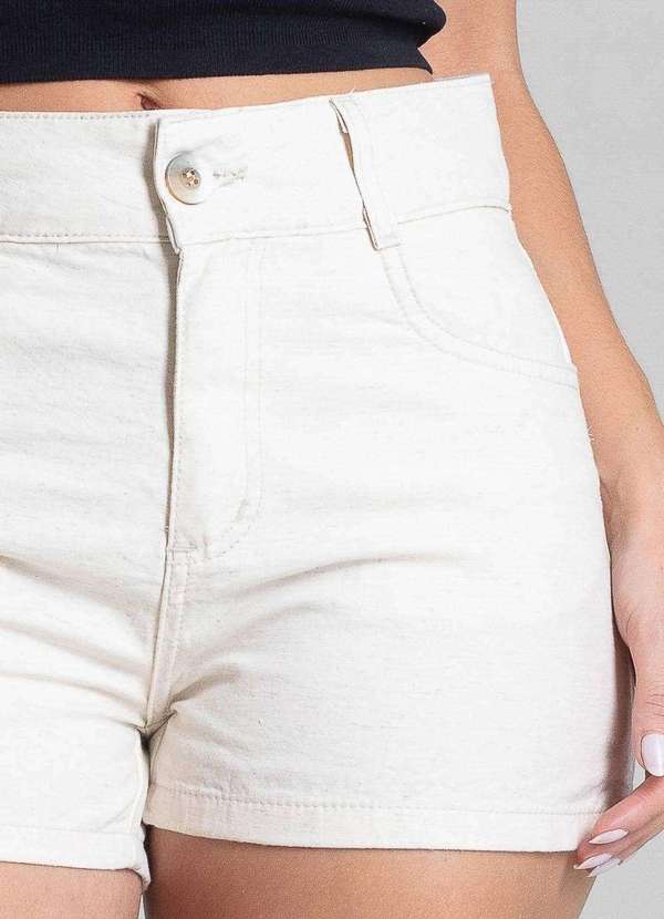 Sawary - Shorts Linho Sawary - 281952 Bege 5