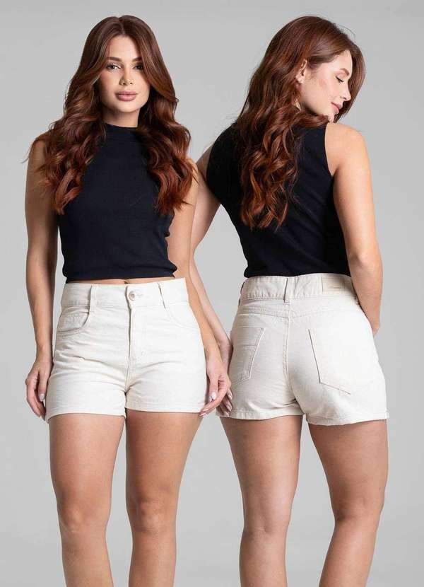 Sawary - Shorts Linho Sawary - 281952 Bege 6