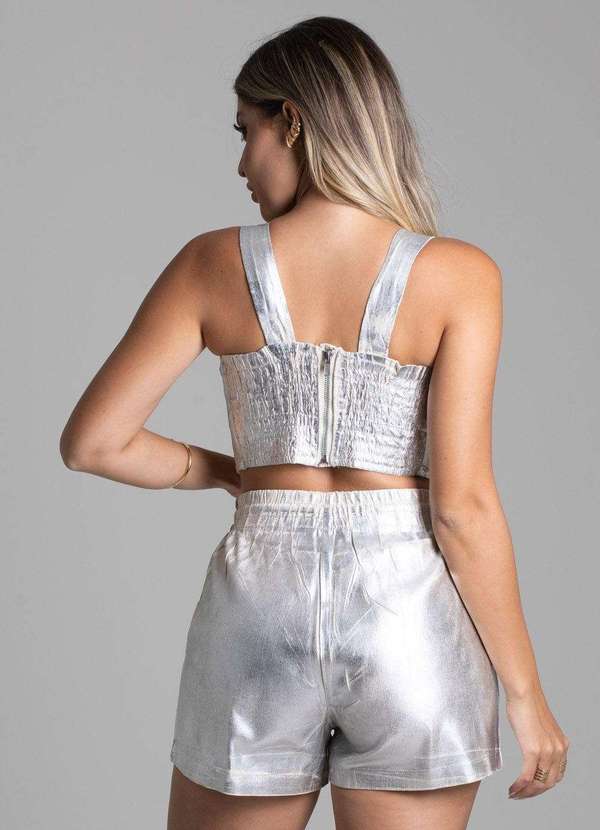 Sawary - Shorts Linho Sawary Bege 4