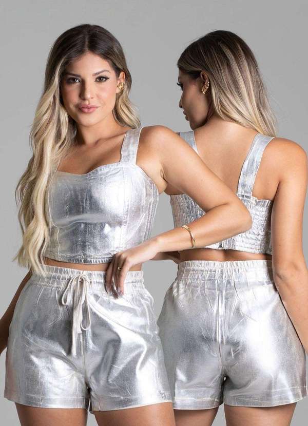 Sawary - Shorts Linho Sawary Bege 6