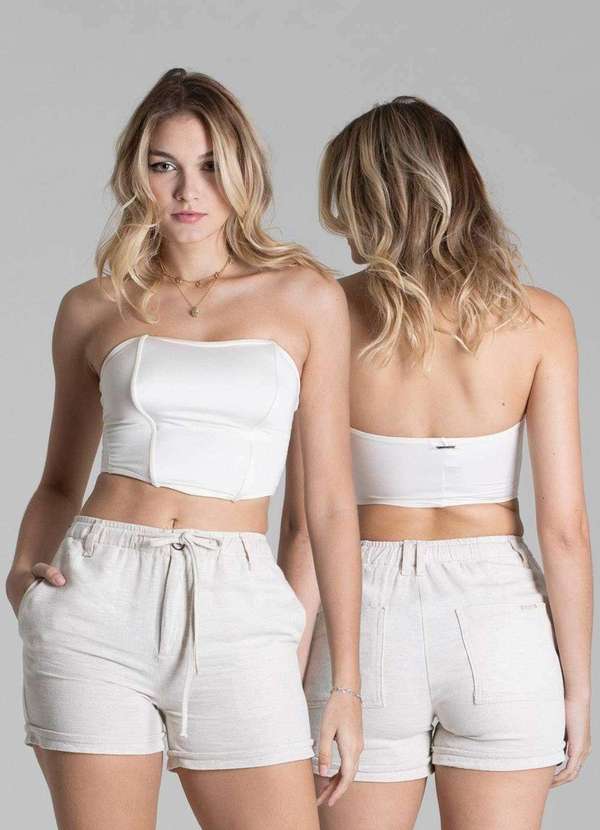 Sawary - Shorts Linho Sawary - 276031 Bege 6