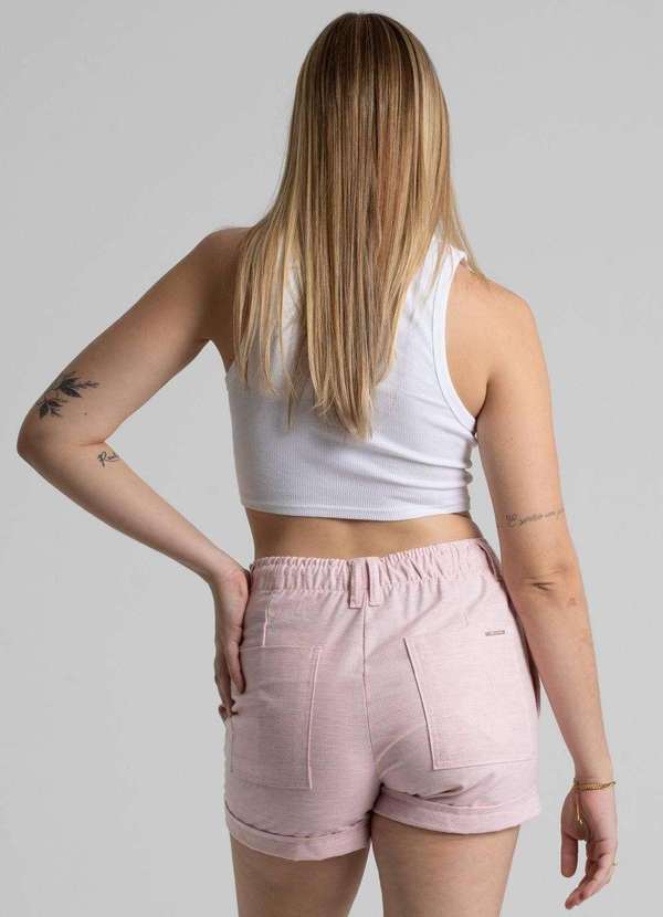 Sawary - Shorts Linho Sawary - 276363 Rosa 4