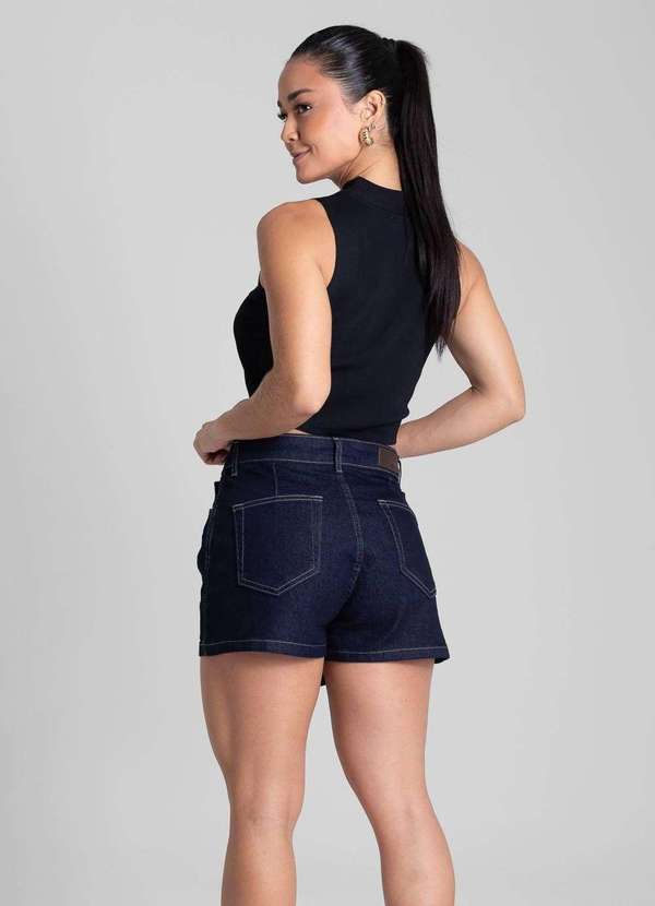 Sawary - Shorts Saia Jeans Sawary - 281934 Azul 4