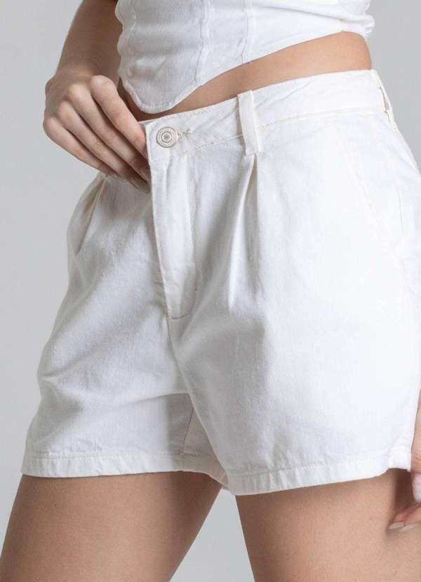 Sawary - Shorts Sarja Sawary - 278480 Bege 5