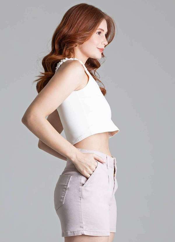 Sawary - Shorts Sarja Sawary - 278810 Bege 3