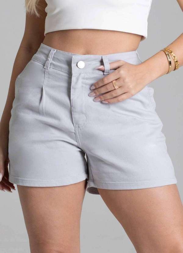 Sawary - Shorts Sarja Sawary - 278814 Cinza 3
