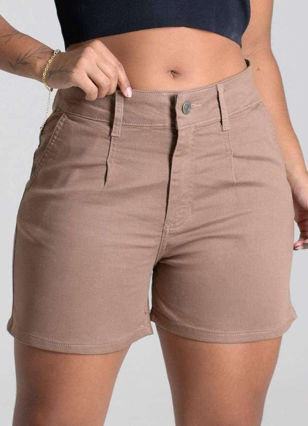 Sawary - Shorts Sarja Sawary - 279738 Marrom 5