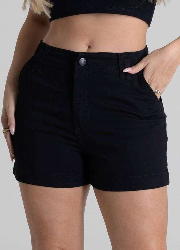 Sawary - Shorts Sarja Sawary - 279859 Preto 3