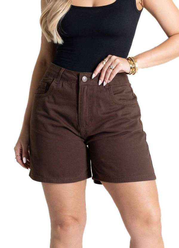 Sawary - Shorts Sarja Sawary - 280437 Marrom 7