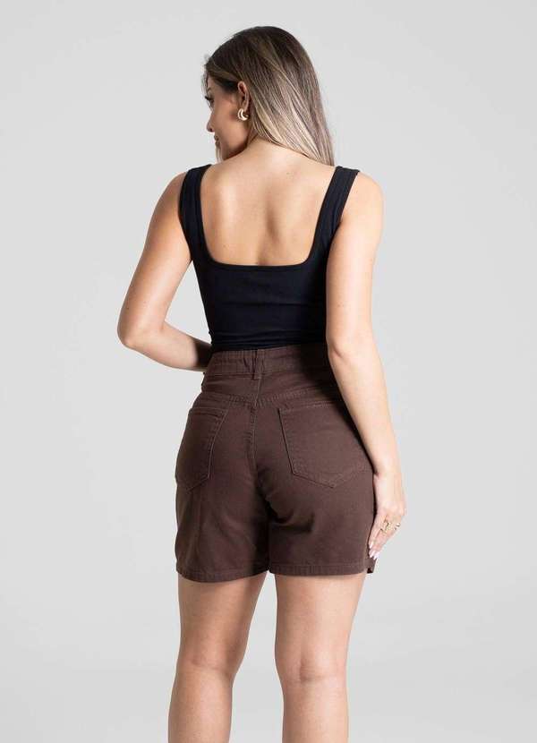 Sawary - Shorts Sarja Sawary - 280437 Marrom 4