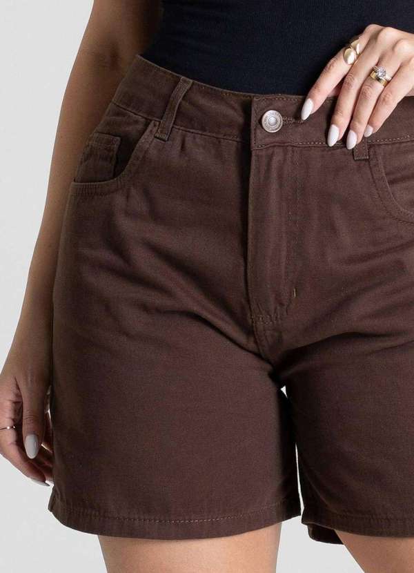 Sawary - Shorts Sarja Sawary - 280437 Marrom 3