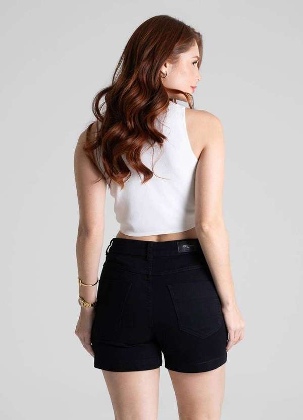 Sawary - Shorts Sarja Sawary - 280440 Preto 4