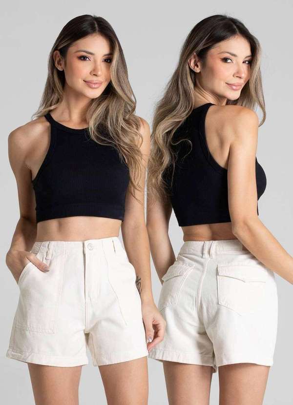 Sawary - Shorts Sarja Sawary - 281004 Bege 6