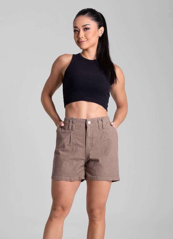 Sawary - Shorts Sarja Sawary - 281623 Marrom 2