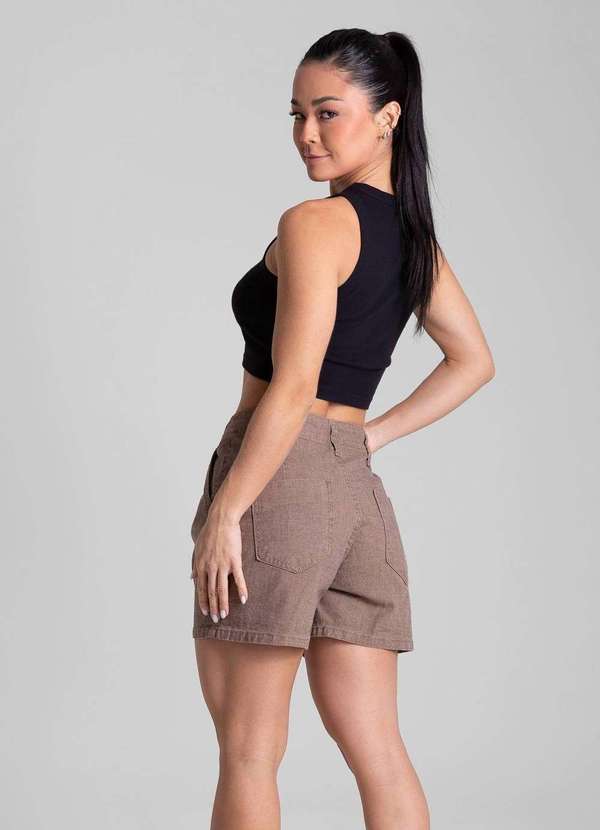 Sawary - Shorts Sarja Sawary - 281623 Marrom 4