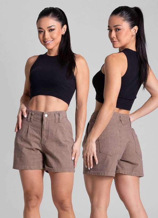 Sawary - Shorts Sarja Sawary - 281623 Marrom 6