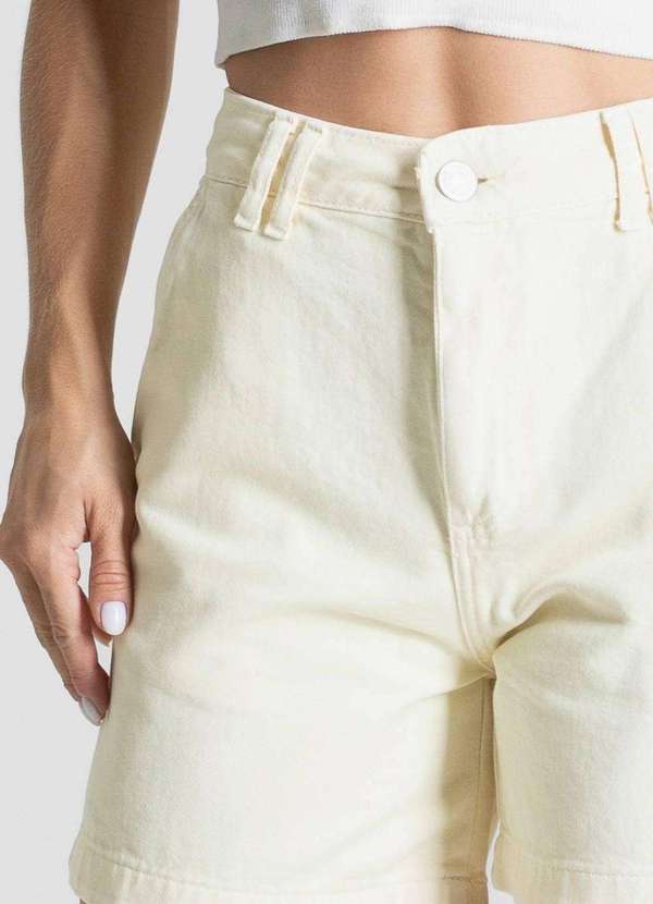 Sawary - Shorts Sarja Sawary - 281649 Amarelo 5