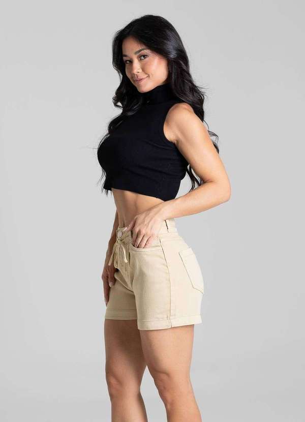 Sawary - Shorts Sarja Sawary - 281685 Amarelo 3