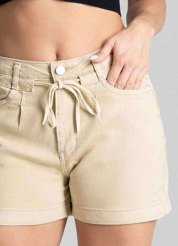 Sawary - Shorts Sarja Sawary - 281685 Amarelo 5