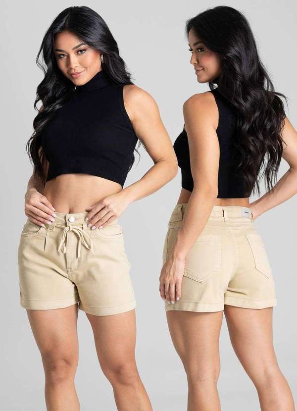 Sawary - Shorts Sarja Sawary - 281685 Amarelo 6