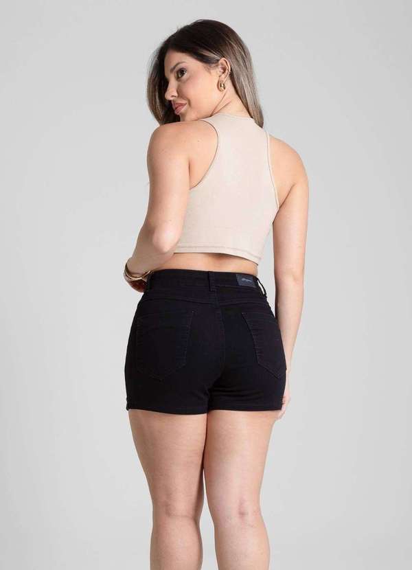 Sawary - Shorts Sarja Sawary - 281770 Preto 4