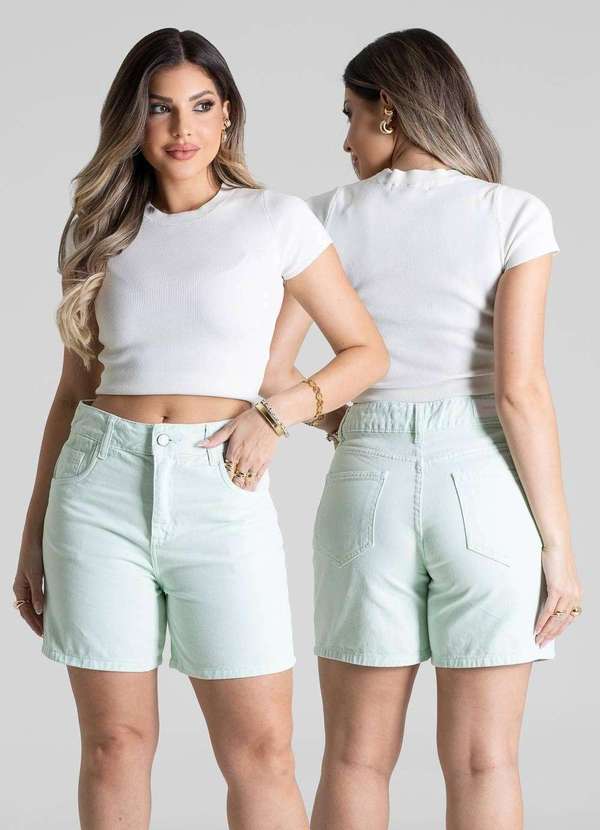 Sawary - Shorts Sarja Sawary - 281773 Verde 6