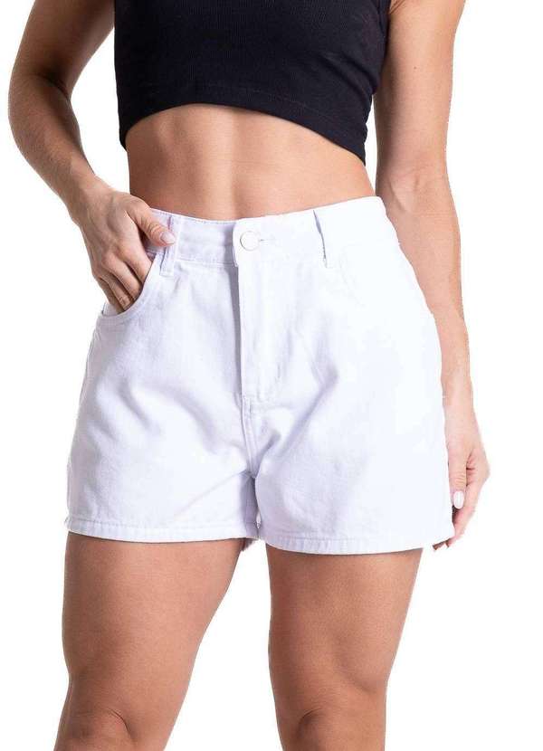 Sawary - Shorts Sarja Sawary - 281829 Branco