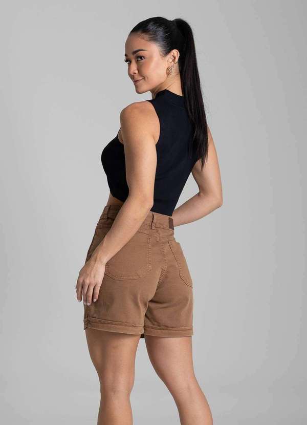 Sawary - Shorts Sarja Sawary - 281843 Marrom 4