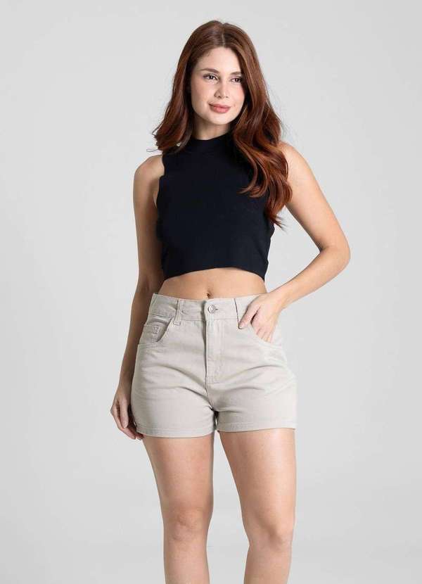 Sawary - Shorts Sarja Sawary - 281869 Bege 2