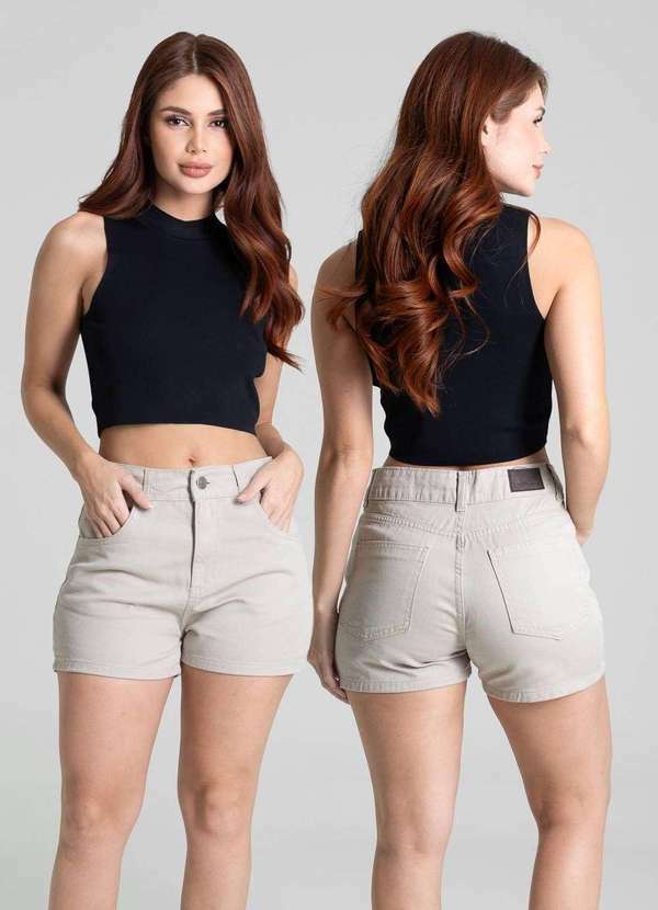 Sawary - Shorts Sarja Sawary - 281869 Bege 6