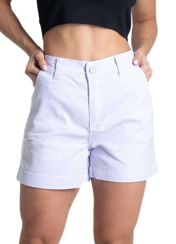 Sawary - Shorts Sarja Sawary - 281904 Branco