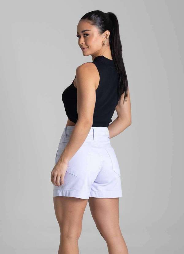 Sawary - Shorts Sarja Sawary - 281904 Branco 4