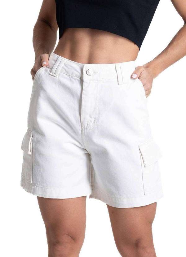 Sawary - Shorts Sarja Sawary - 281975 Bege