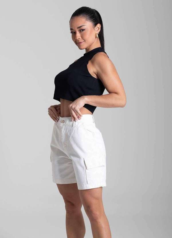 Sawary - Shorts Sarja Sawary - 281975 Bege 3