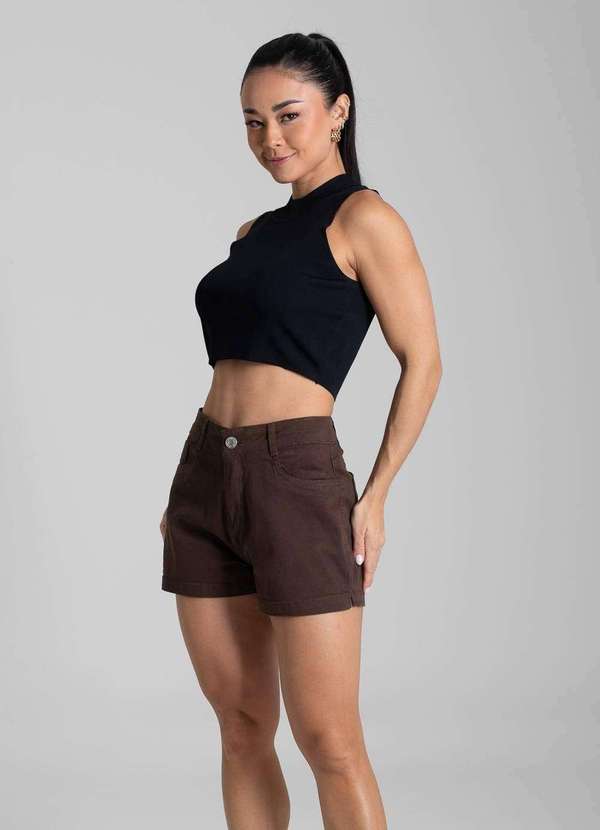 Sawary - Shorts Sarja Sawary - 282004 Marrom 3