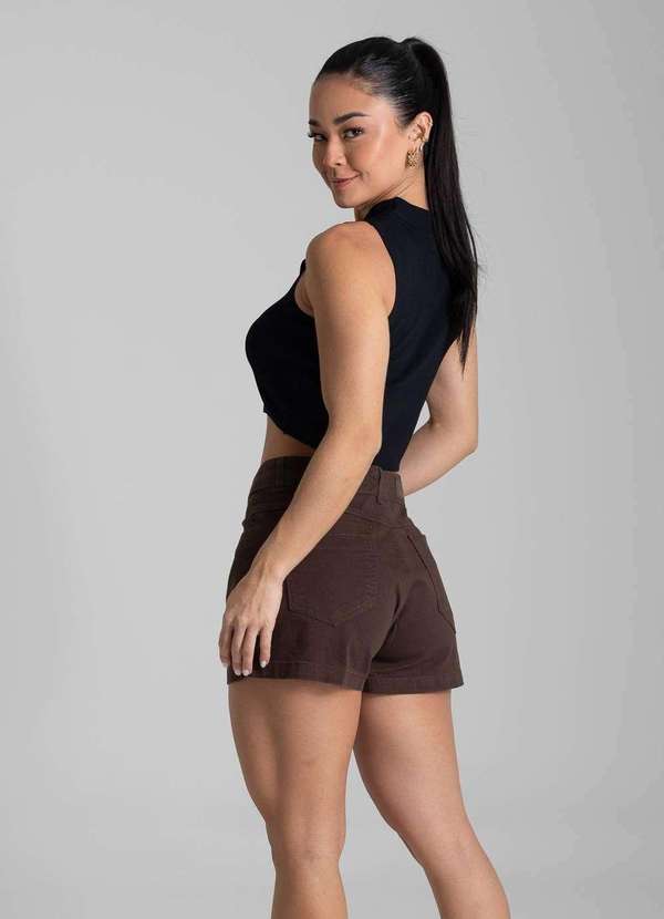 Sawary - Shorts Sarja Sawary - 282004 Marrom 4