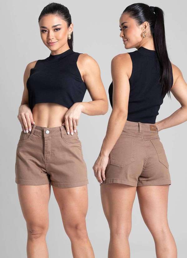 Sawary - Shorts Sarja Sawary - 282025 Marrom 6