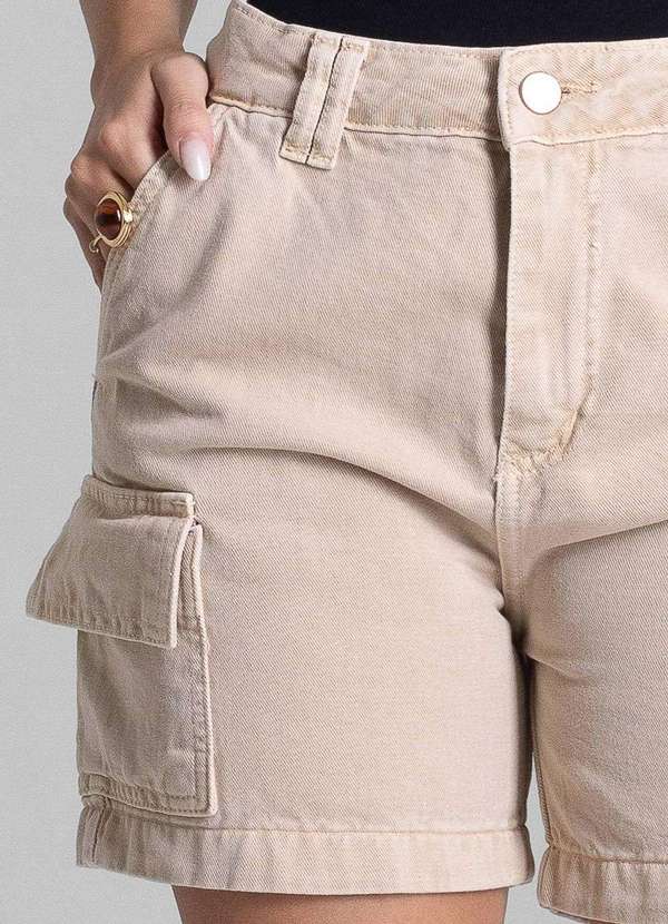 Sawary - Shorts Sarja Sawary - 282576 Bege 5