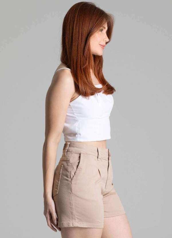 Sawary - Shorts Sarja Sawary - 278077 Bege 3