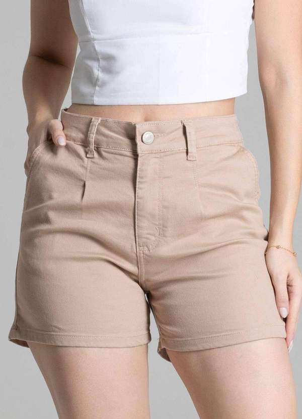 Sawary - Shorts Sarja Sawary - 278077 Bege 5