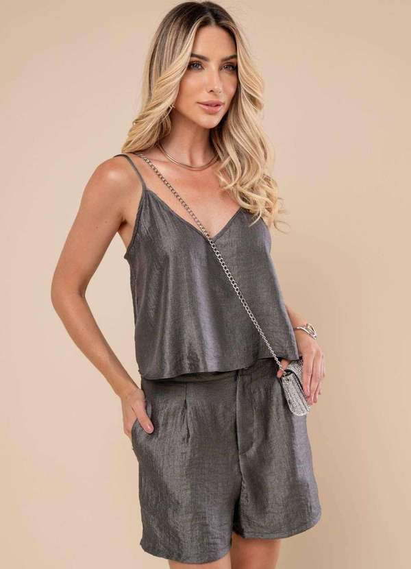 Sawary - Shorts Sawary Radiance - 278741 Cinza 3