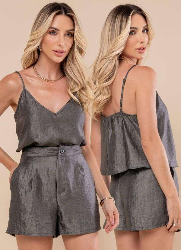 Sawary - Shorts Sawary Radiance - 278741 Cinza 5