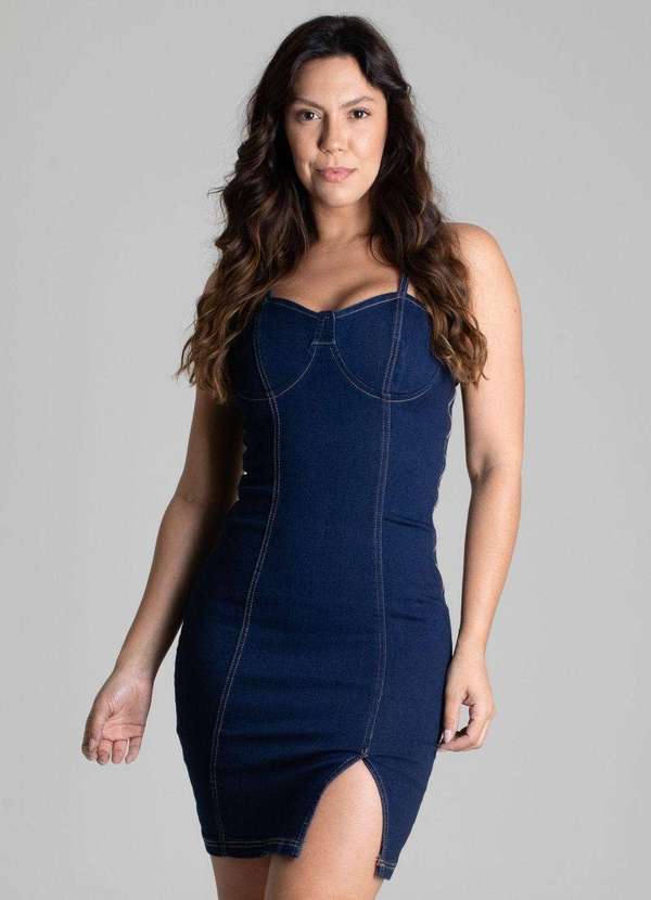 Sawary - Vestido Jeans Sawary Azul 2