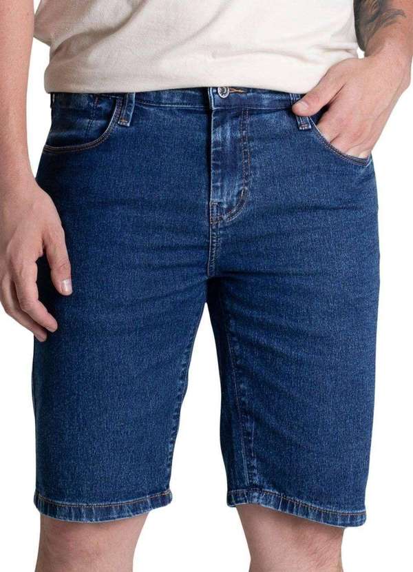 Sawary - Bermuda Jeans Sawary - 278209 Azul