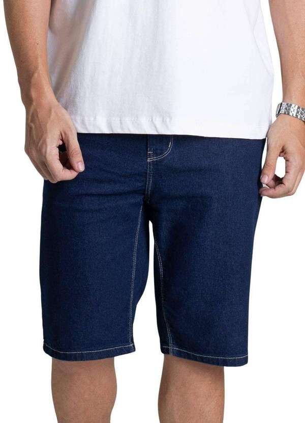 Sawary - Bermuda Jeans Sawary - 278210 Azul