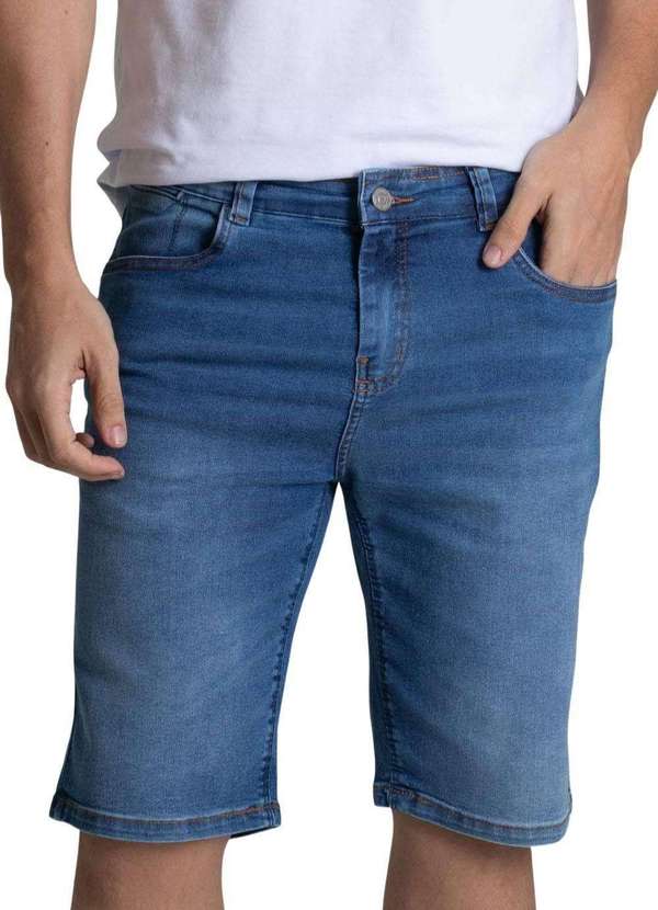 Sawary - Bermuda Jeans Sawary - 278544 Azul